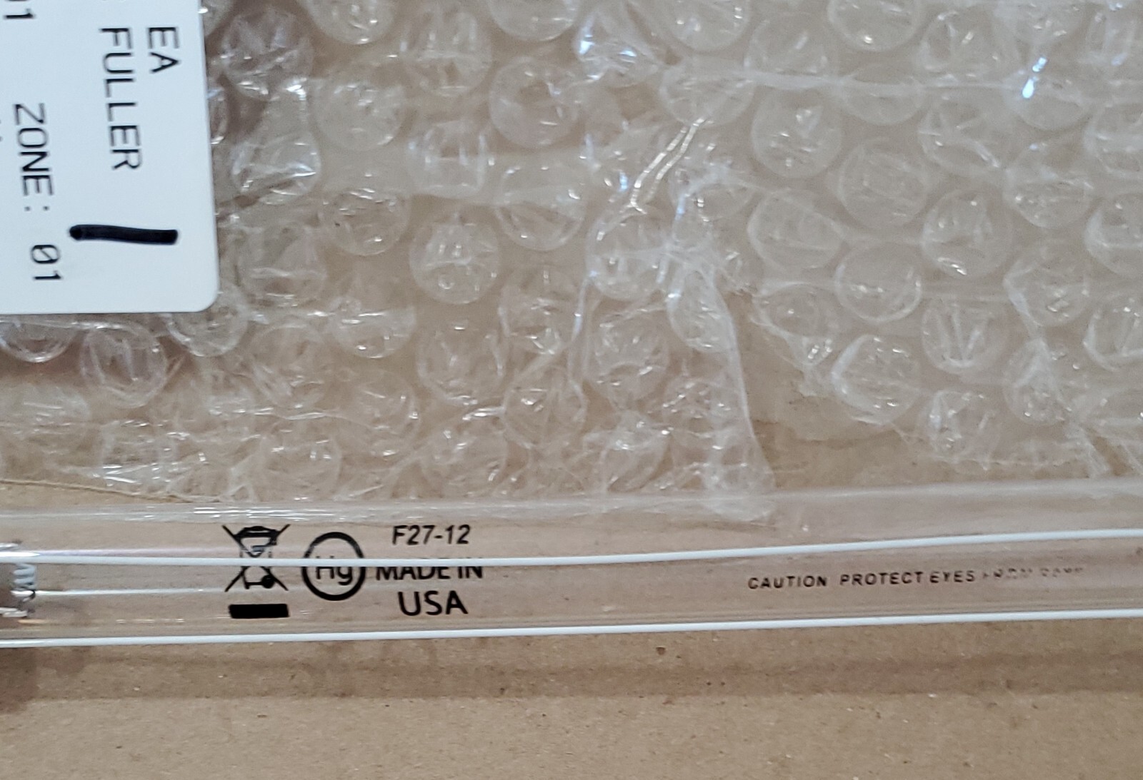 *NEW OLD STOCK* Fuller UltraViolet 1013 Hg Lamp FG2-003 F27-12 4-Pin + Warranty!