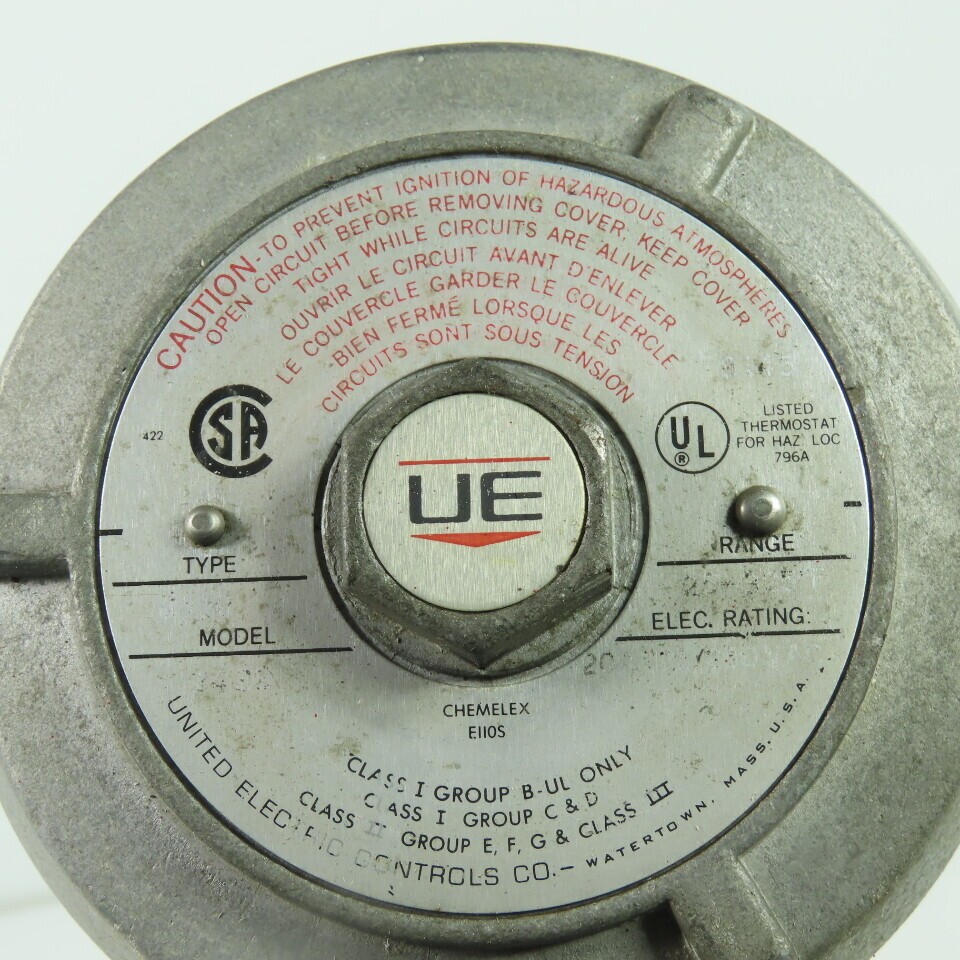 UE United Electric 7439 Temperature Switch125/250VAC 25-¦-325-¦F