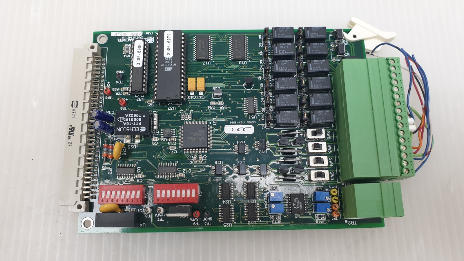 Schumacher 1730-3009 I/O Input Output Controller PCB Card