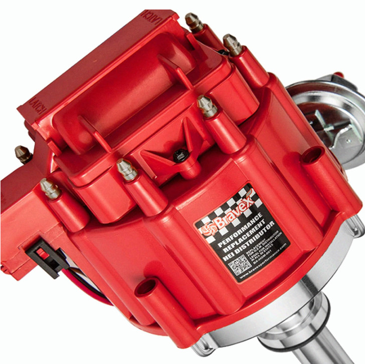 STEINBRÜCKE HEI Distributor Red Cap 65k coil 7500RPM for Chevy SBC/BBC