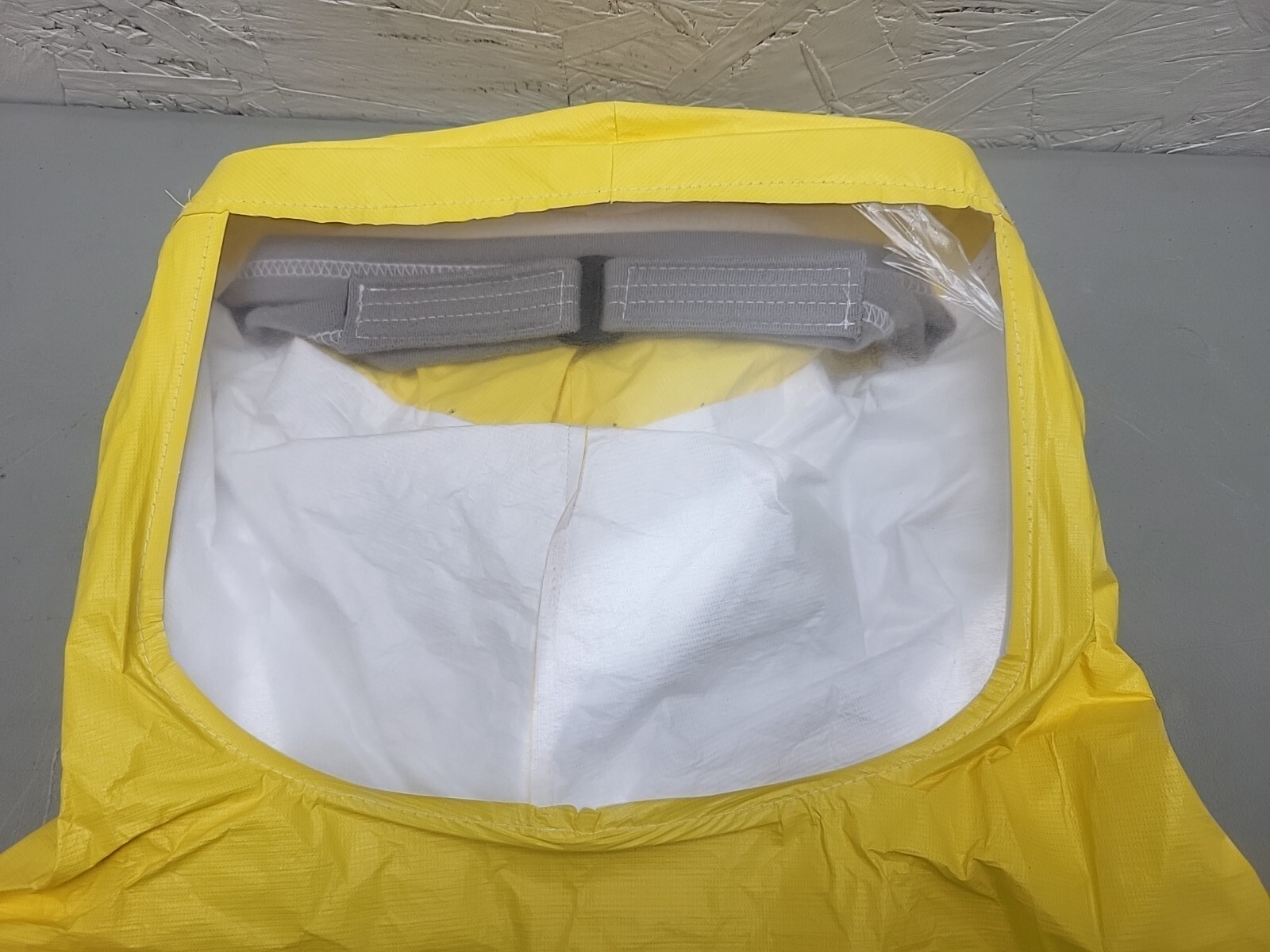 5 Pack Tychem AirBoss Loose Fitting PAPR Hood W/ Cape FlexAir PAPR System Yellow