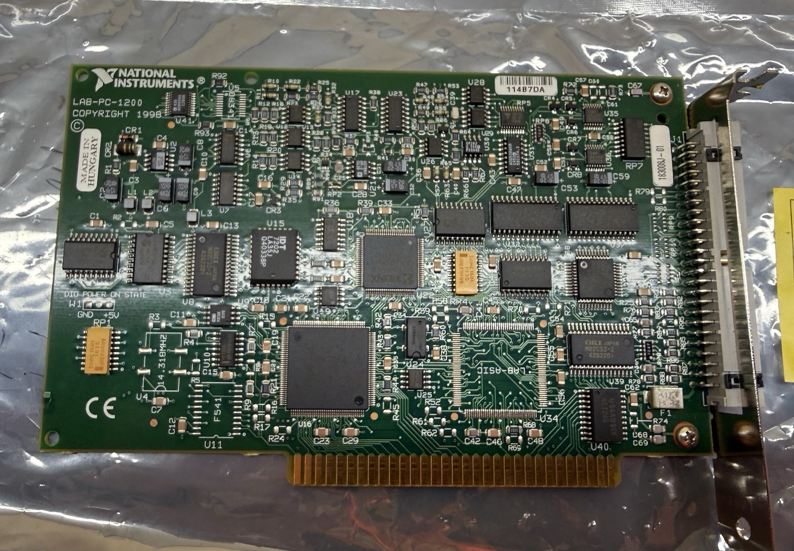 National Instruments LAB-PC-1200 183008J-01 Multifunction I/O board