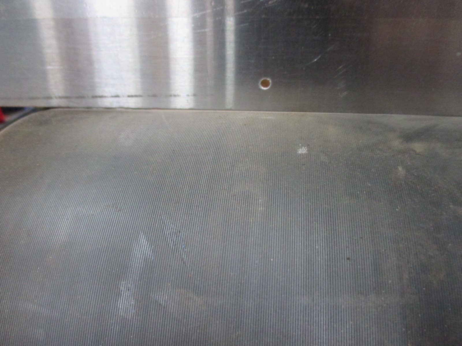 8-1/4″ OD RUBBER COATED CONVEYOR ROLLER 22-1/2″ USED