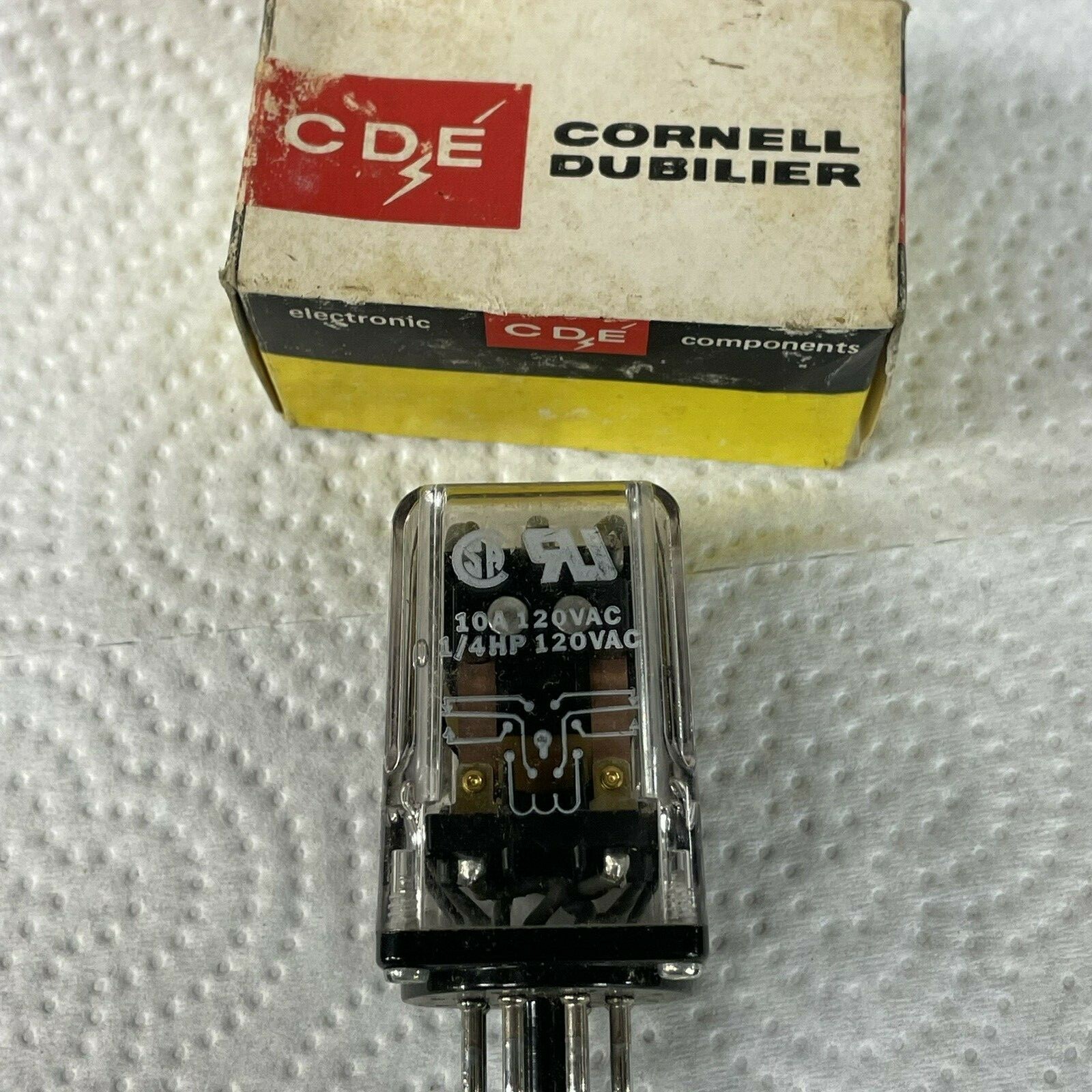 CORNELL DUBILIER ELECTRONICS 312D10 110VAC
