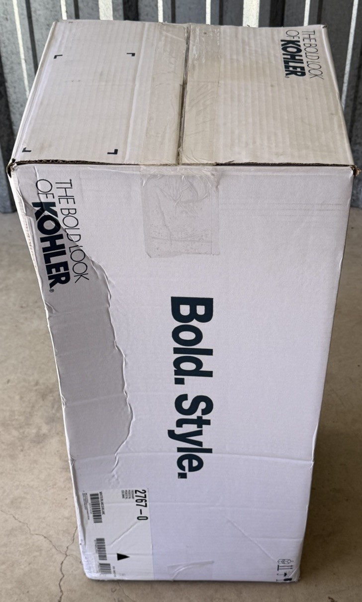 Kohler K-2767-0 Tresham Pedestal Base Column Fireclay White Sink Stand *NEW*
