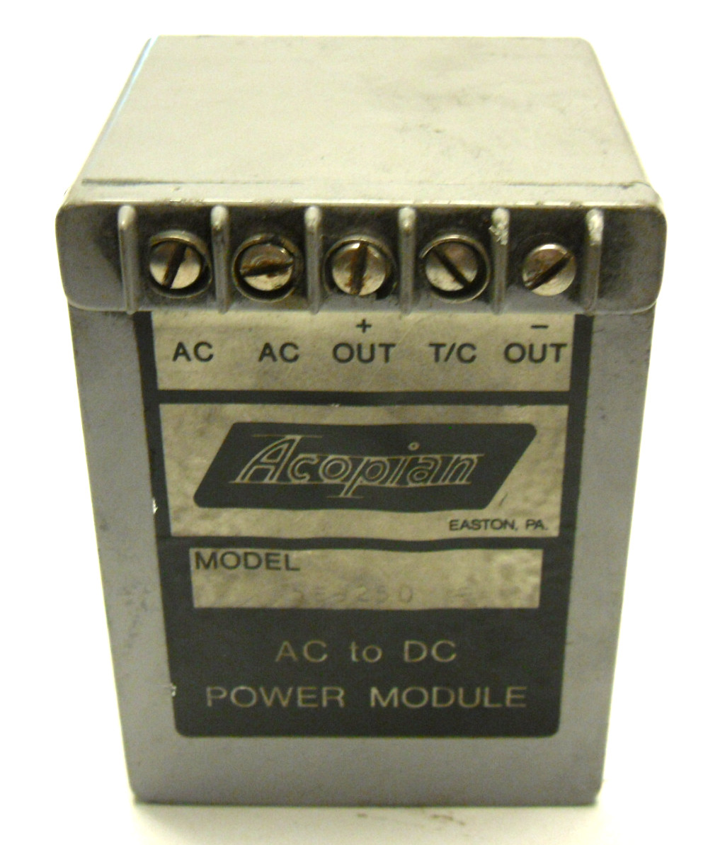 ACOPIAN 5EB250 AC TO DC POWER MODULE