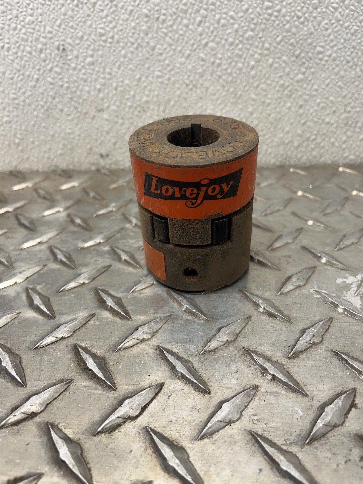 L095 Series L Jaw Coupling Set w/ Rubber Insert LO95 .875″ x .875″ Lovejoy