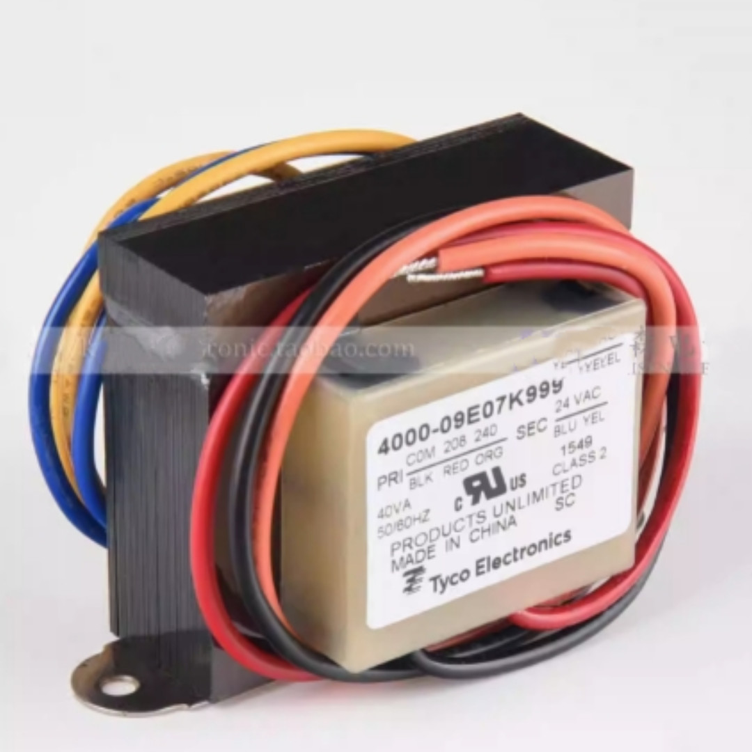 1PCS 4000-09E07K999 40VA 208V240V to 24V UL American style isolation transformer