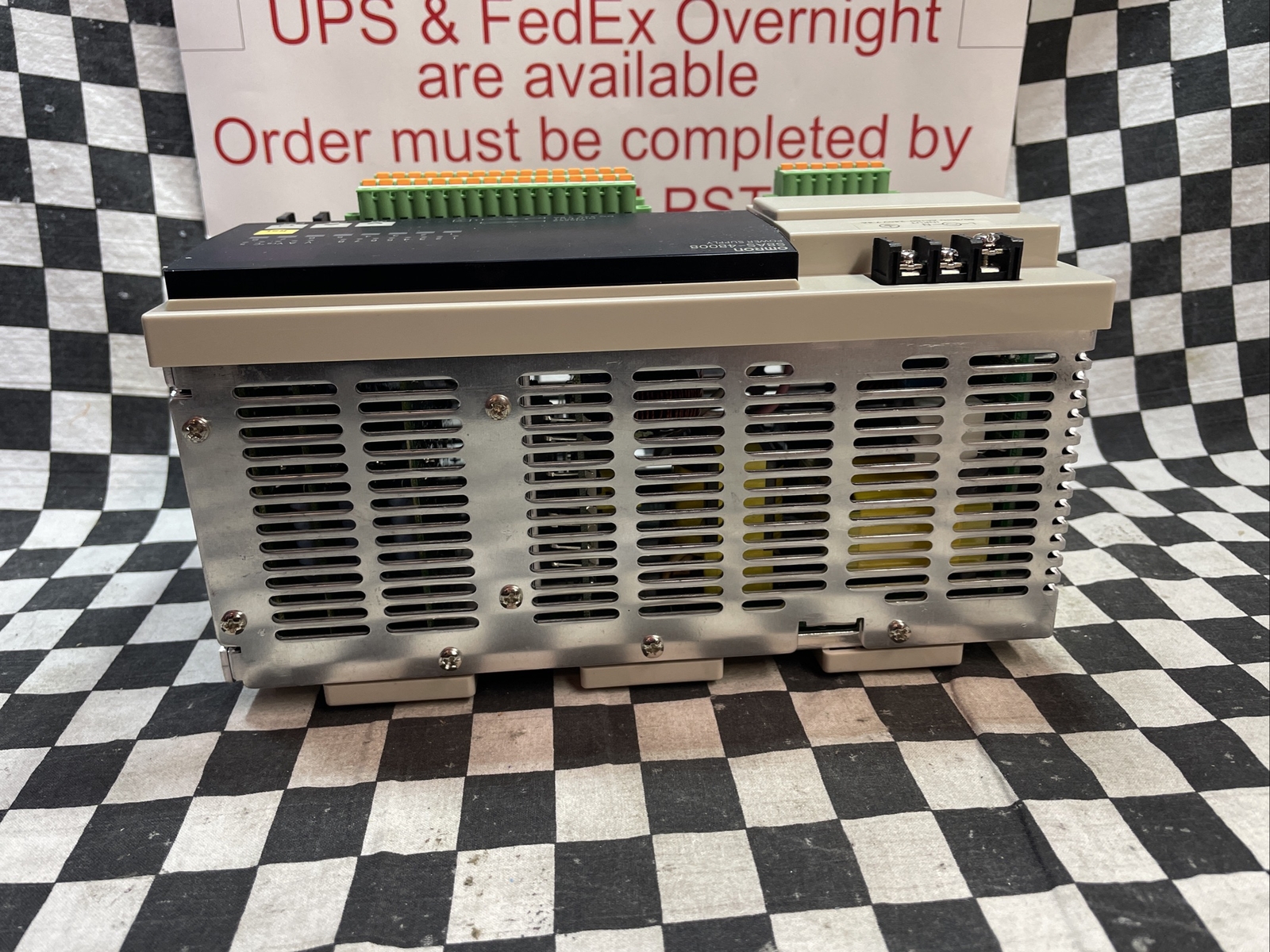 OMRON DIN Rail Power Supplies 240V 7.4A INPUT, S8AS-48008, S8AS48008 SHIPSAMEDAY