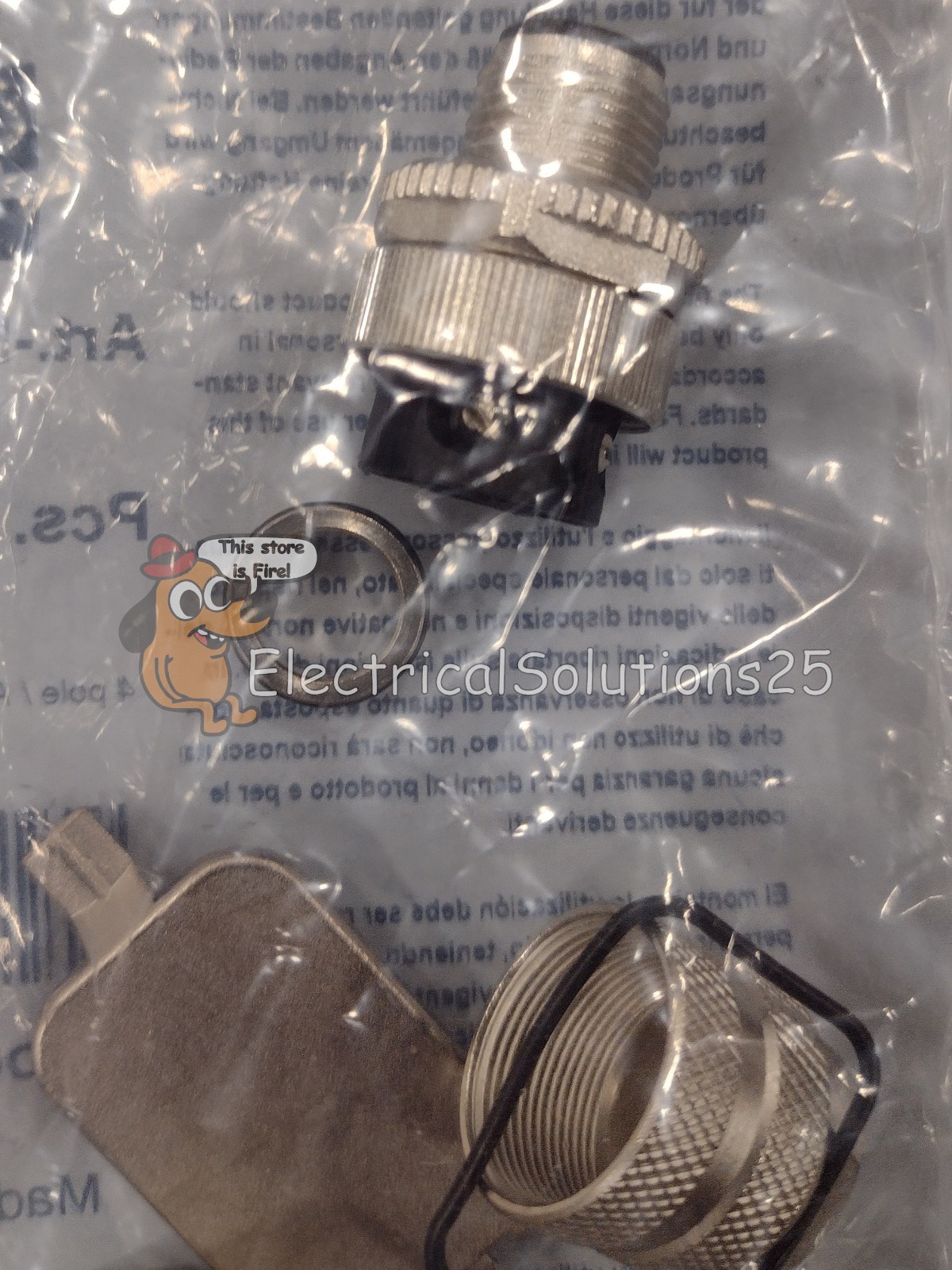 New Murr 7000-14581-0000000 M12 D-Coded Cat5 Ethernet Connector – Free Shipping