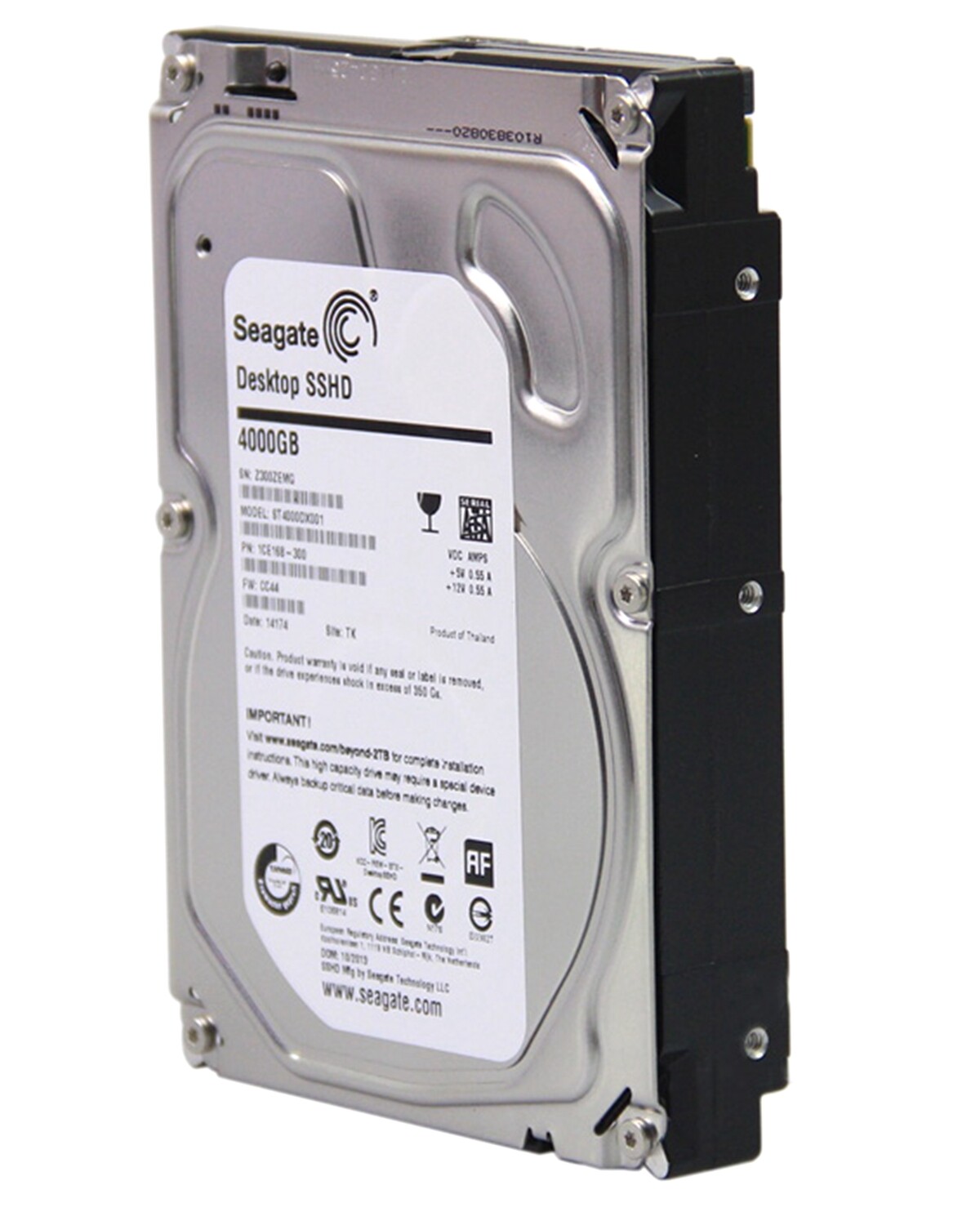 NEW SEAGATE ST4000DX001 SSHD Hybrid Hard Drive