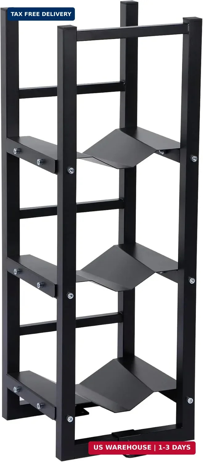 Refrigerant Tank Rack 3x30lb, Stable Refrigerant Cylinder Tank Rack, Cylinder Ra
