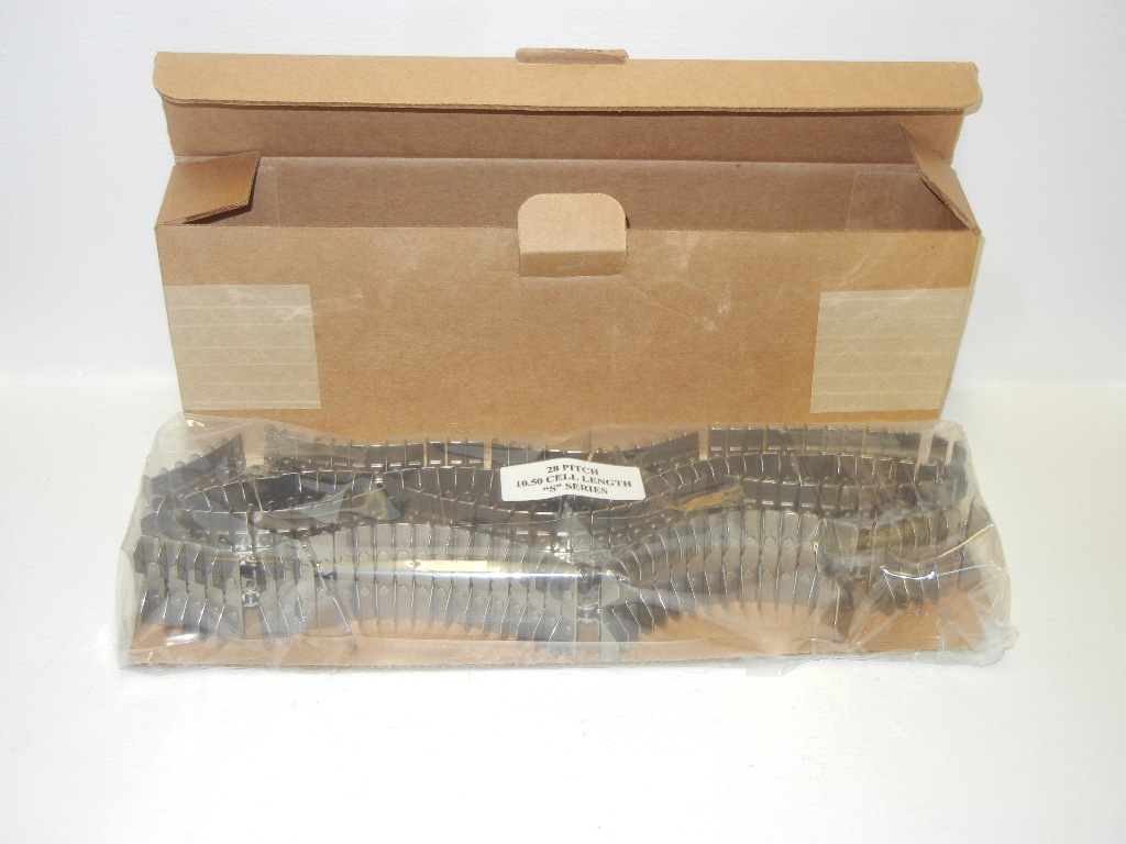 WHARTON 24316-28 NEW STAINLESS STEEL LINKING CHAINS 28 PITCH 10.50 CELL 2431628