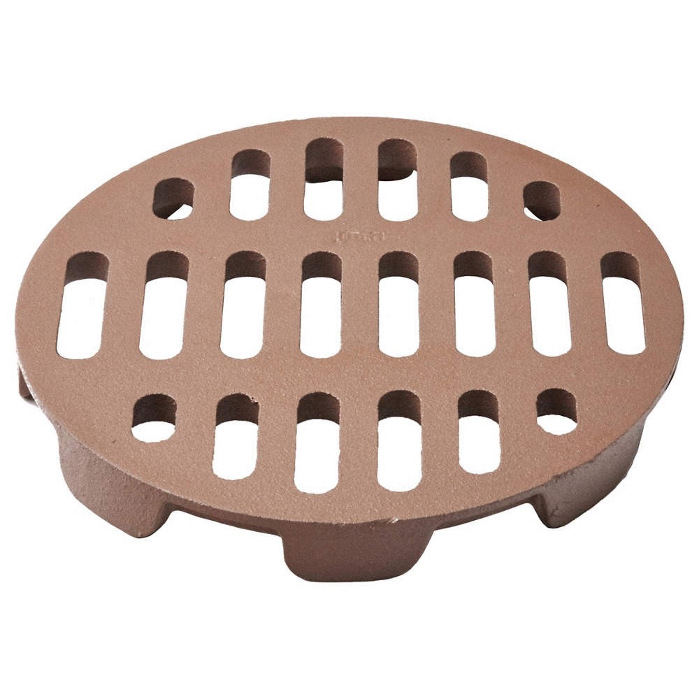 JAY R. SMITH MFG. CO 2140CIG Drain Strainer,Cast Iron,Brown,11-1/2″L 54JH25
