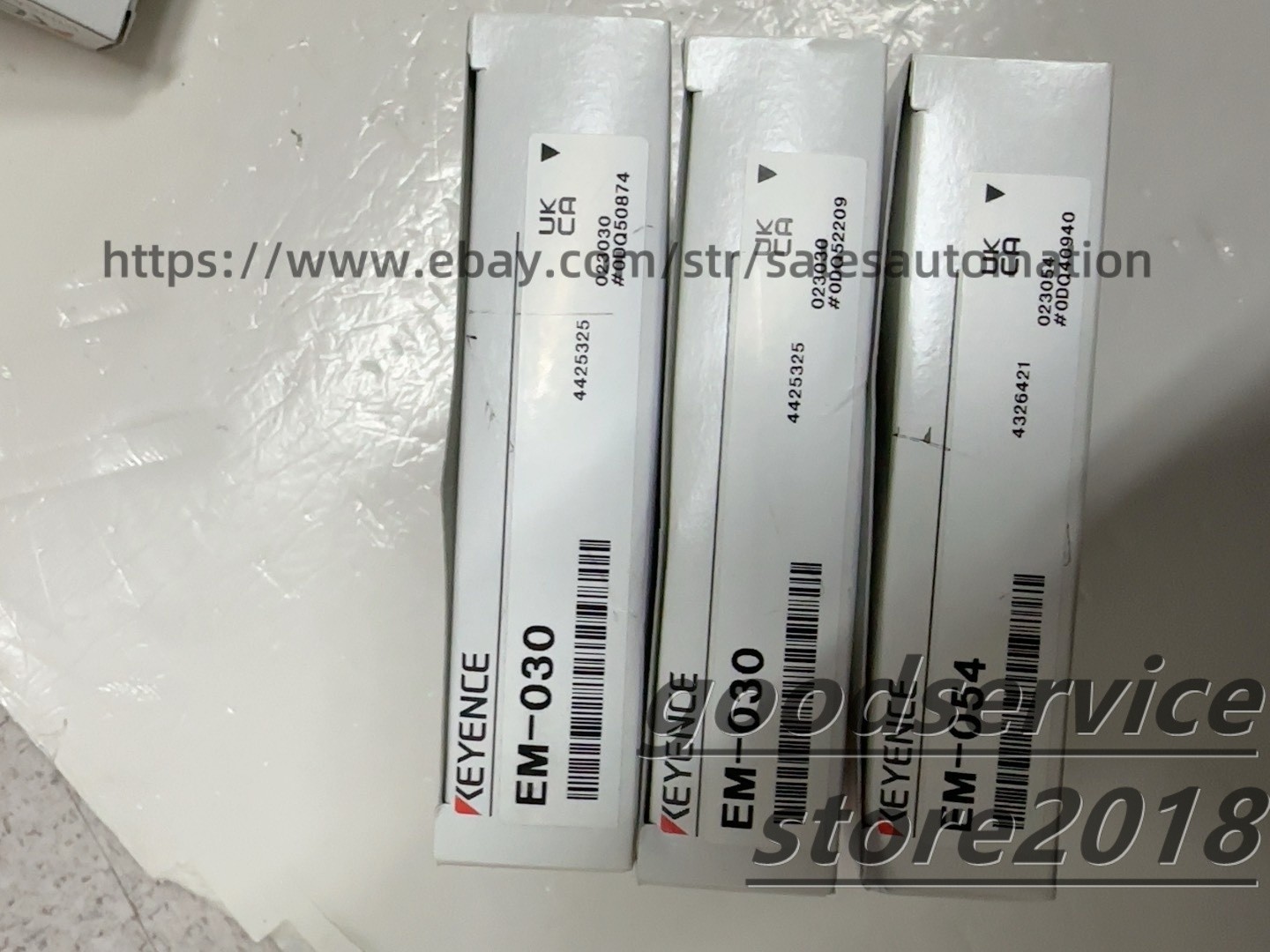NEW Keyence EM-030 Proximity Sensor Switch Head 2M, Shielded