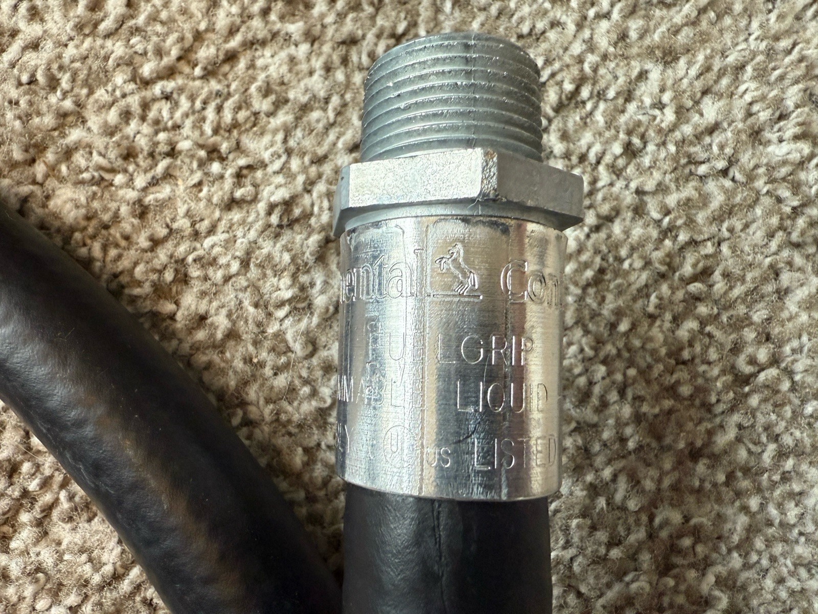 Continental ContiTech 3/4″ Flexsteel Gasoline 8′ Hose Line w/ 25R4 Fittings NEW