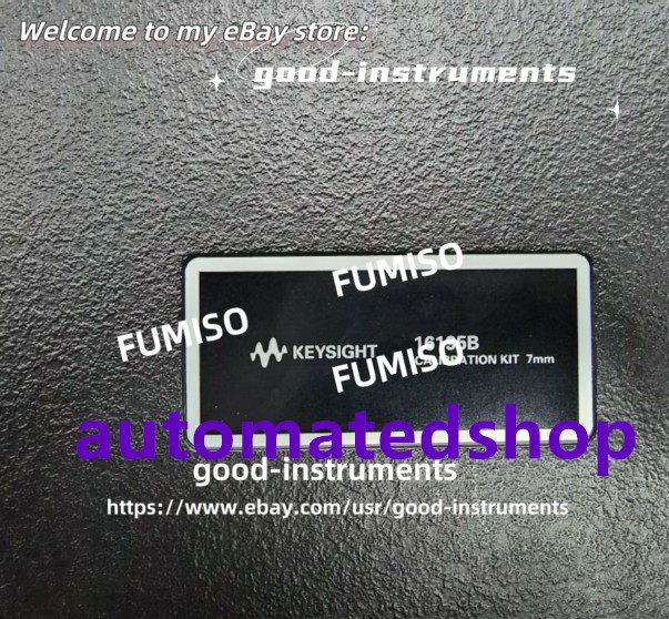 Keysight 16195B calibration piece *go