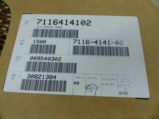 YAZAKI 7116-4141-02 Qty of 130 per Lot YAZAKI 7116-4141-02