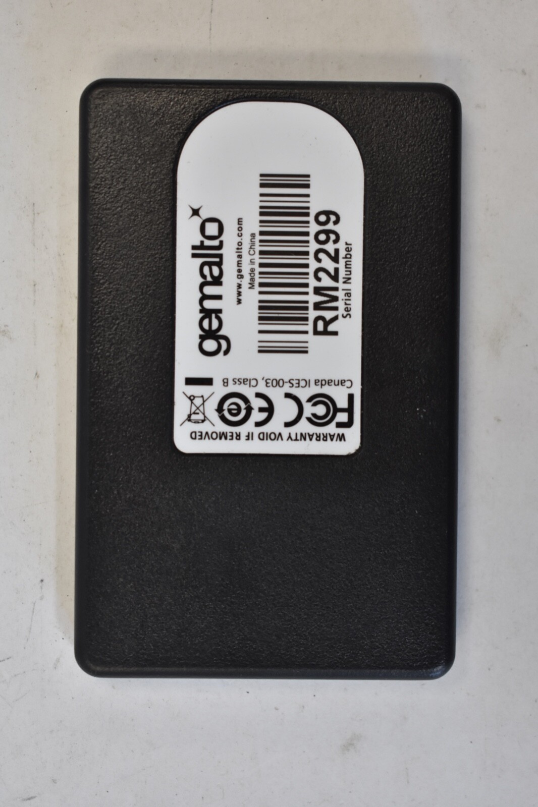 Gemalto SafeNet 3300 Security Hardware Token Unit Only Black Transaction Code