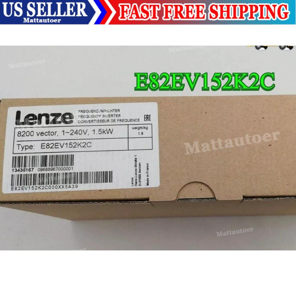 1PC E82EV152K2C NEW LENZE E82EV152K-2C LENZE FREQUENCY INVERTER Fast shipping