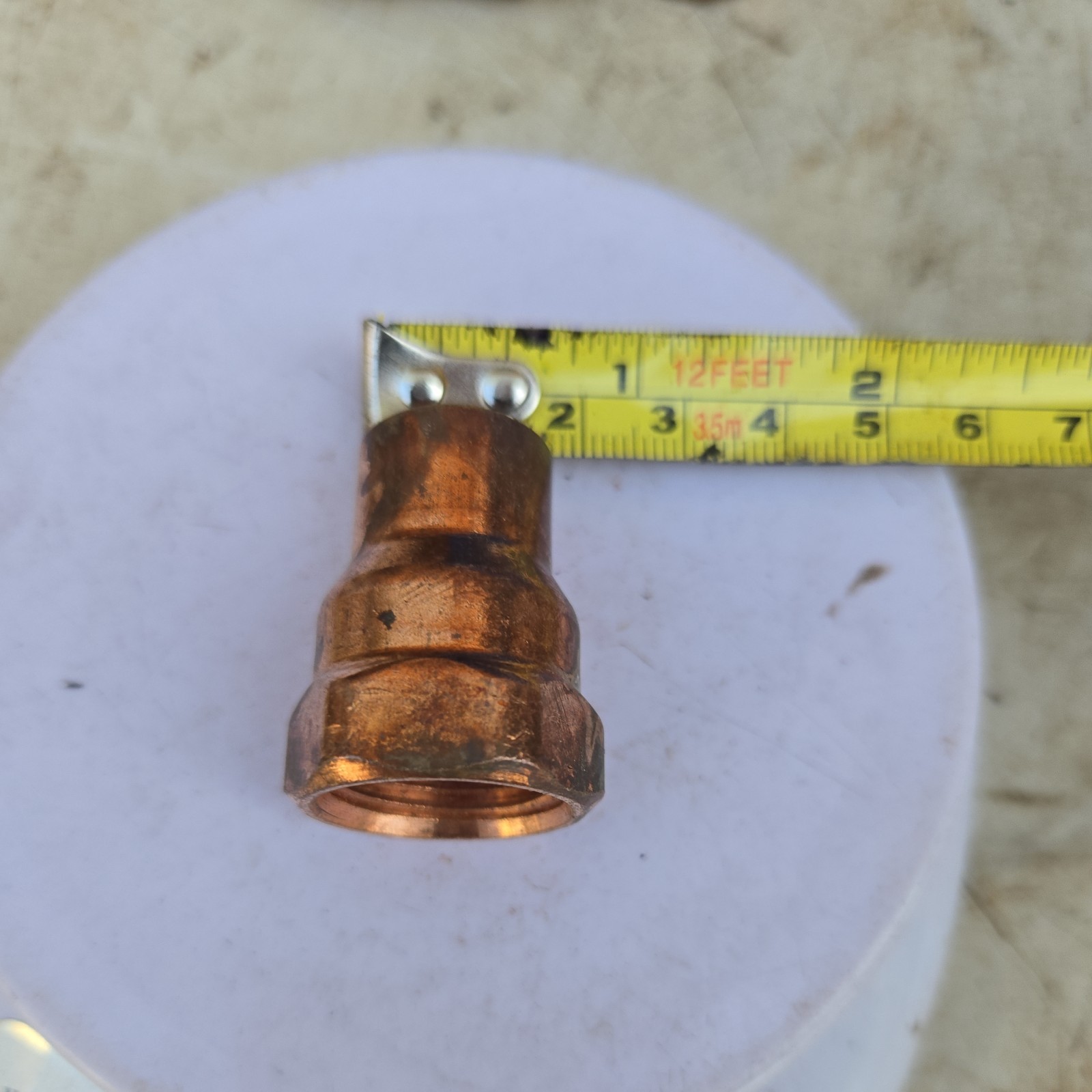 Adapter l Copper Fitting 1/2″ sweat x 1/2″ female threaded