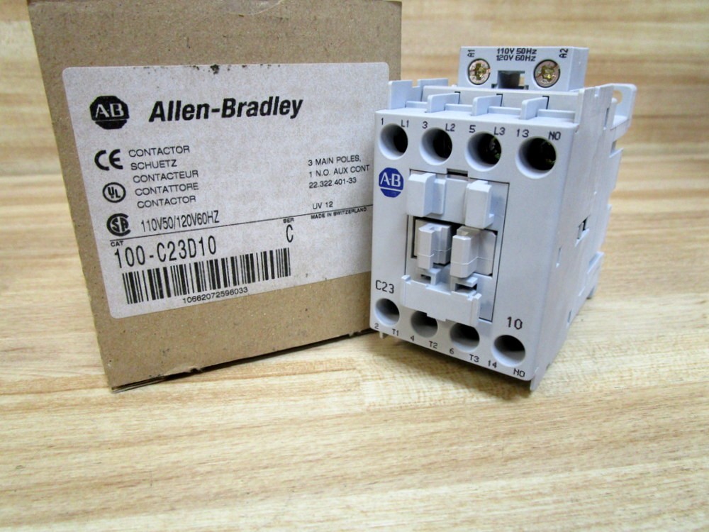 Allen Bradley 100-C23D10 Contactor 100C23D10 Series C
