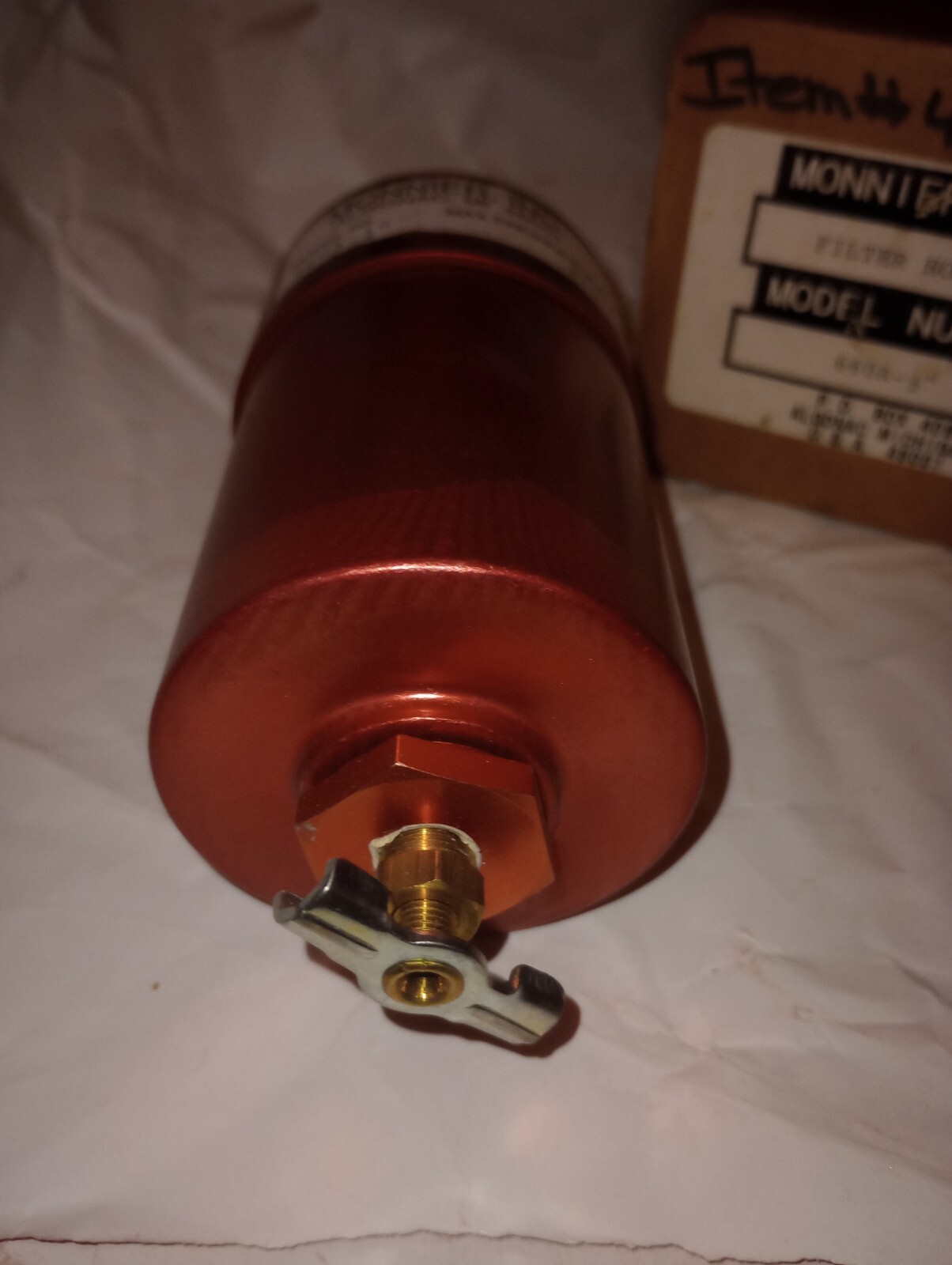 NEW GENUINE MONNIER, INC. MODEL 660A-1/2″ FILTER HOUSING 150 PSI