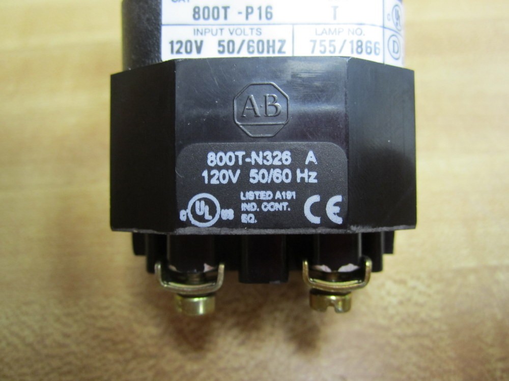 Allen Bradley 800T-P16W Pilot Light 800TP16W Series May Vary (Pack of 3)