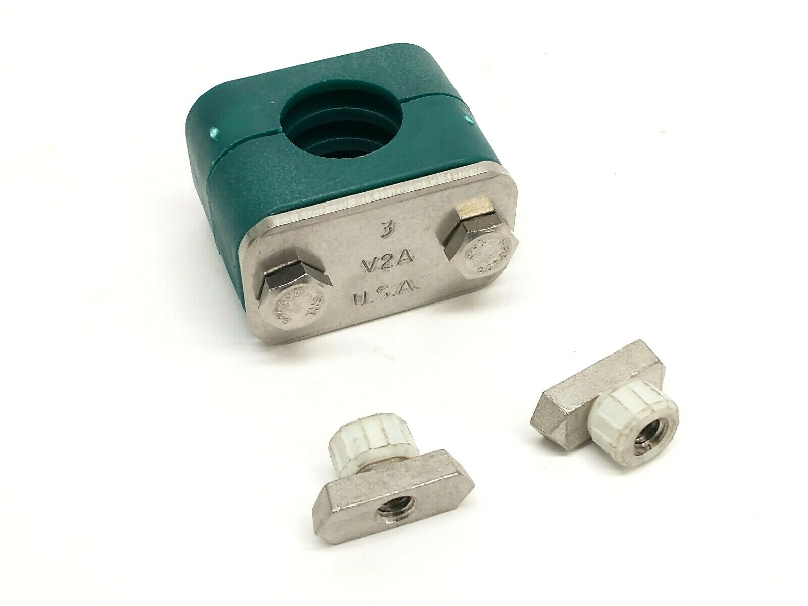 Stauff SMG-321.3-PP-DP-AS-U-W4-K Standard Series Rail Kit Clamp STNA10691