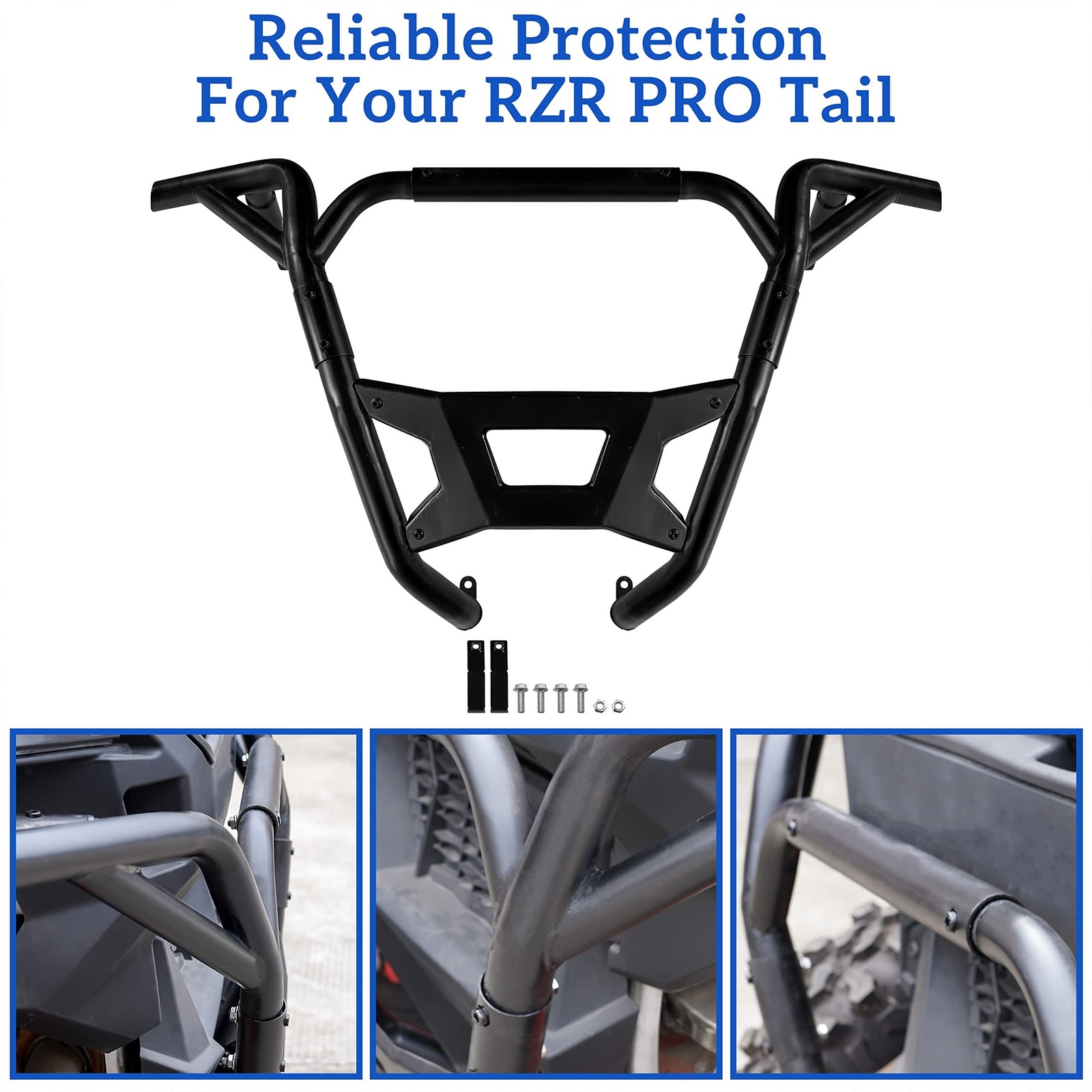 SAUTVS Rear Bumper for Polaris RZR PRO XP/Turbo R/PRO S 2020-2025 2026 Access…