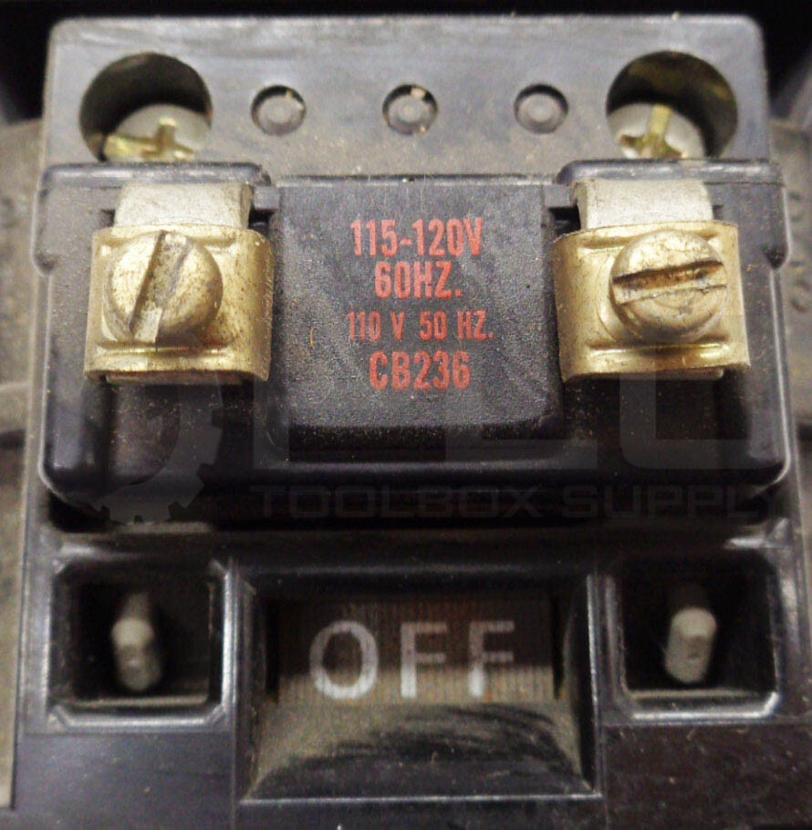 ALLEN BRADLEY 500-AOD940 /B CONTACTOR 500-A0D940 W/ CB236 W/ 40410-326-51