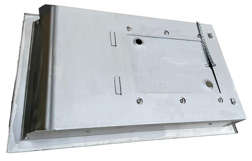 New Excel 40502 Recessed Wall Box Assembly XL (XL14) Hand Dryer Stainless Steel