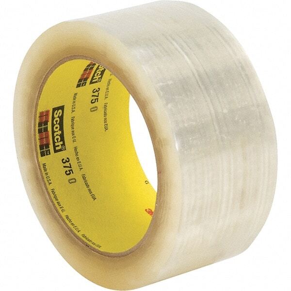 3M Scotch 375 High Performance Clear Packing Tape, 2″ Wide x 55 Yard Roll