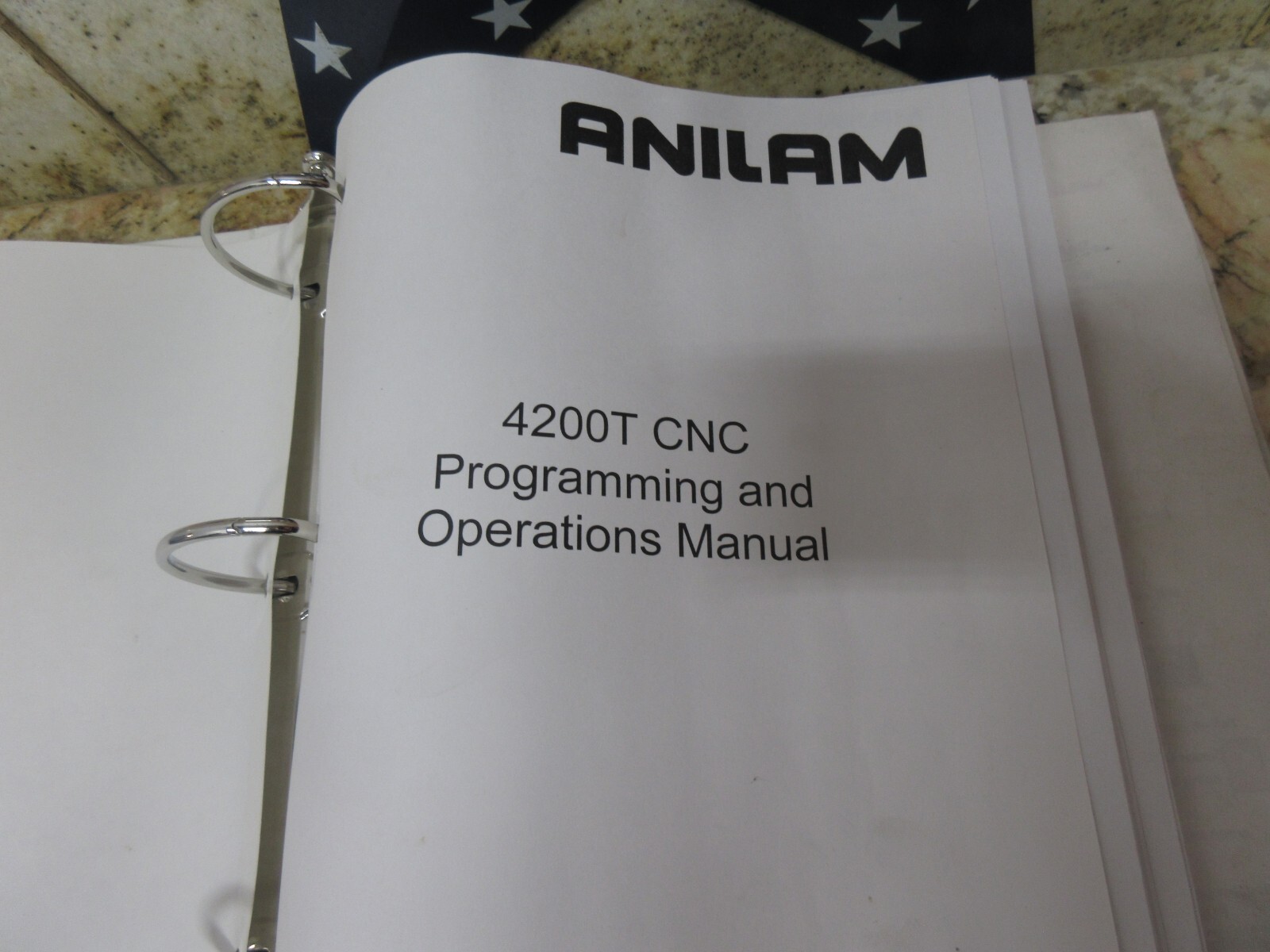 ANILAM CNC CONTROLS 4200T CNC PROGRAMMING AND OPERATIONS MANUAL A4420001 4200M O