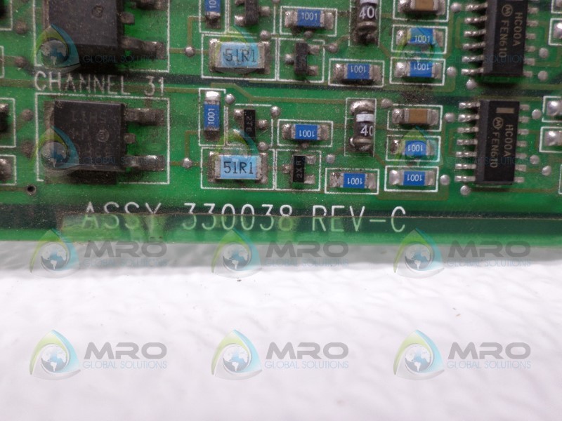 VAN DORN 330038 OUTPUT BOARD UNMP