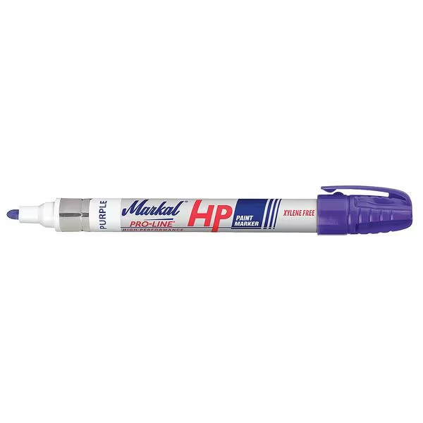 Markal 96974 Paint Marker, Medium Tip, Purple Color Family, Paint. Lot of 12