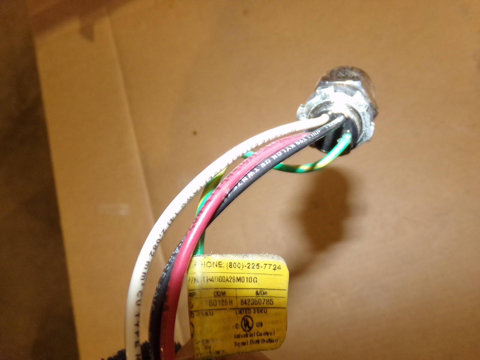 NEW Brad Power 1R4000A28M0100 Cable Receptacle *FREE SHIPPING*