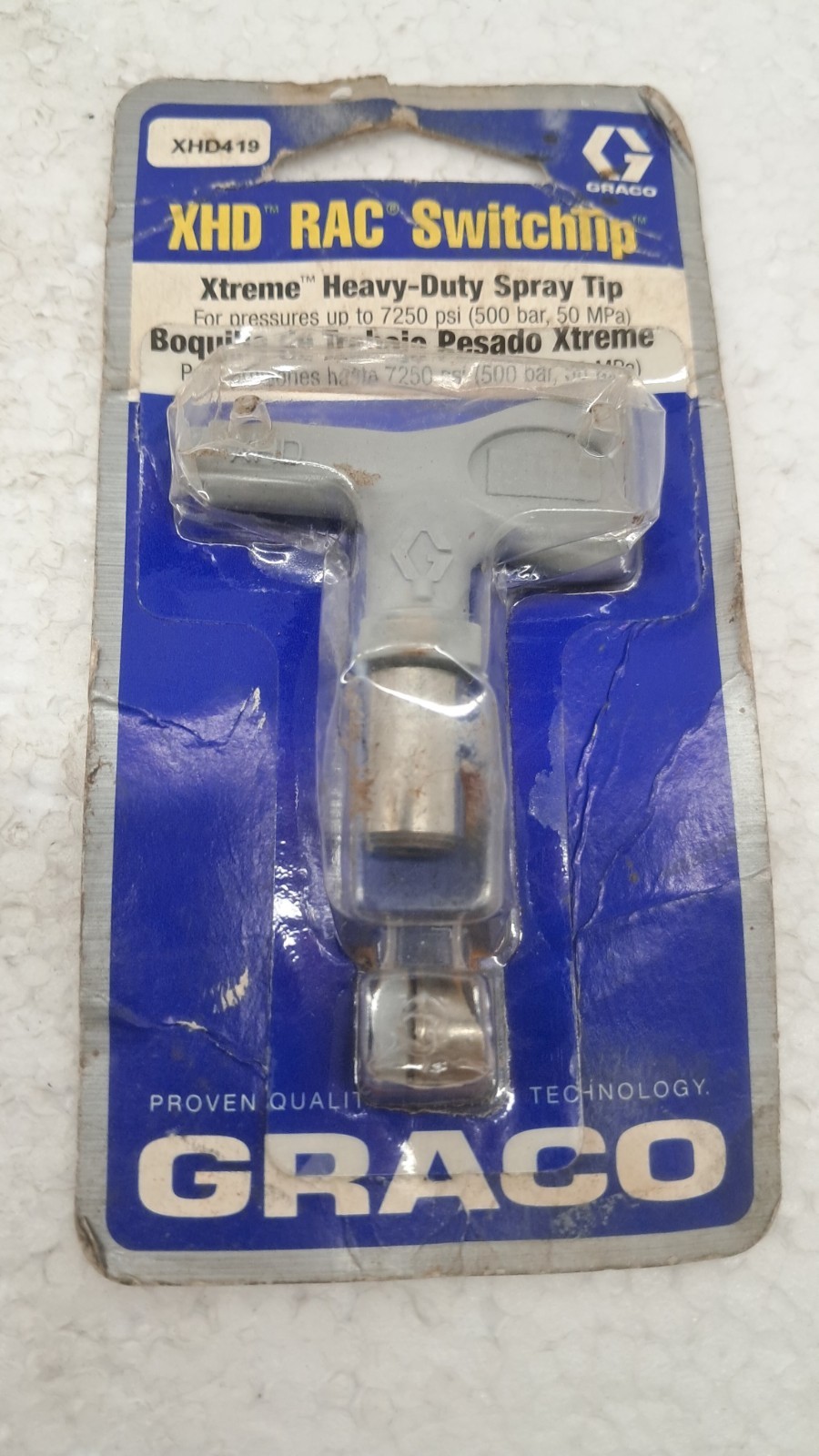 Graco XHD RAC Switchtip, XHD629, XHD627, XHD621, XHD419, XHD619 LOT OF 5