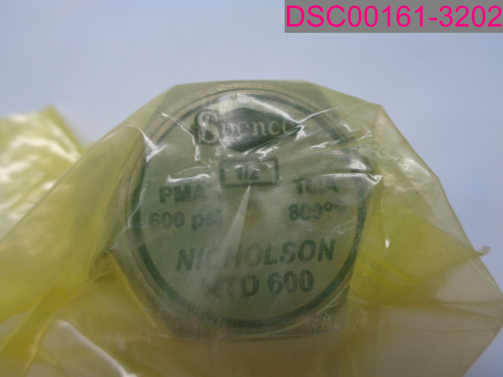 Spence Nicholson 1/2″ Thermodynamic Steam Trap 600 PSI Max. NTD 600 -N1C9A