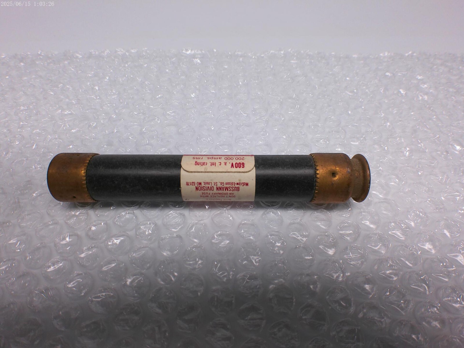 FUSETRON FRS-R-1 FUSE PINK LOT OF 12 NSNP