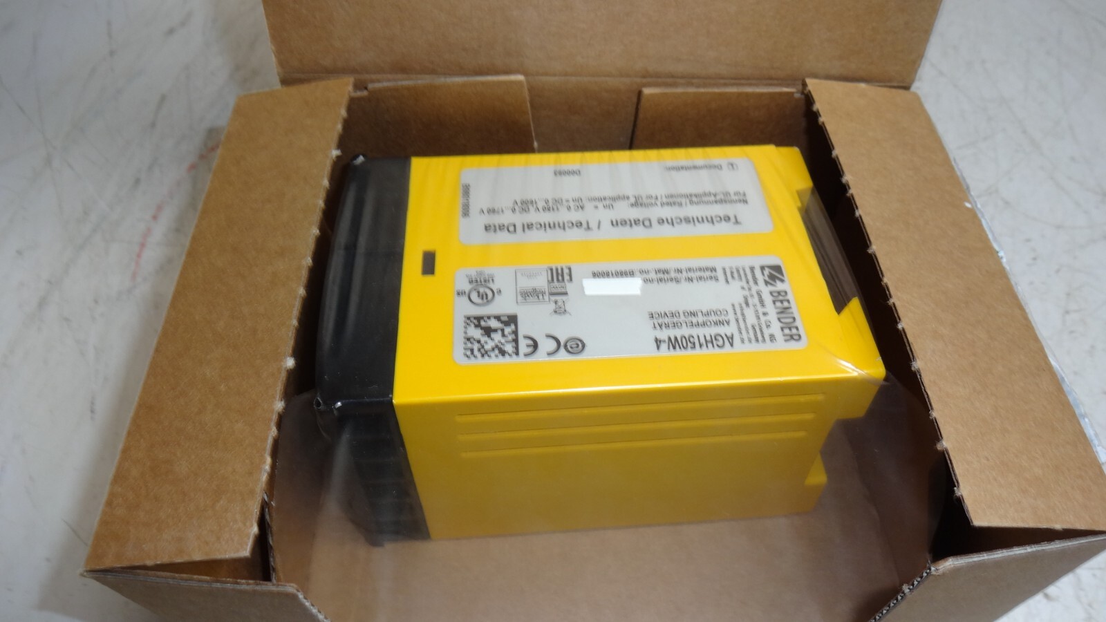 Bender AGH150W-4 ABB B98018006 Coupling Device New