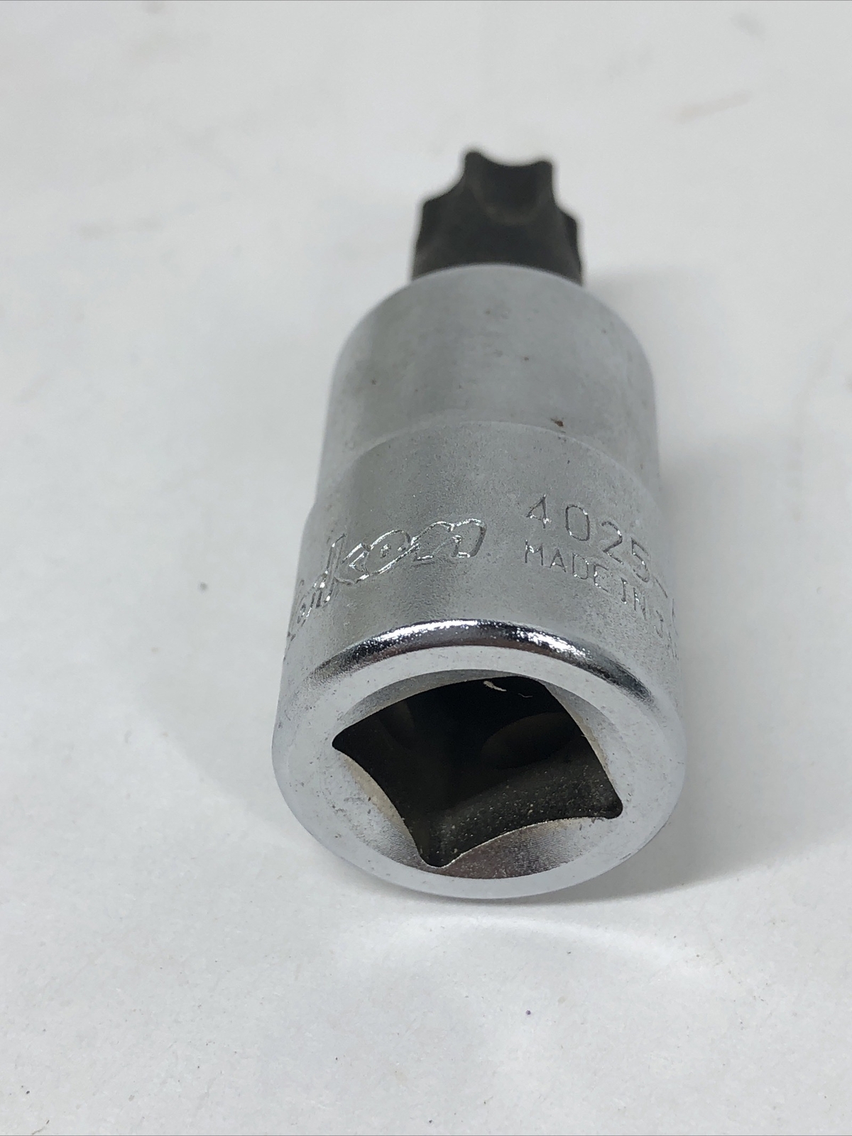 Koken 4025-60 T60 Square Dr Bit Socket 1/2″ Drive