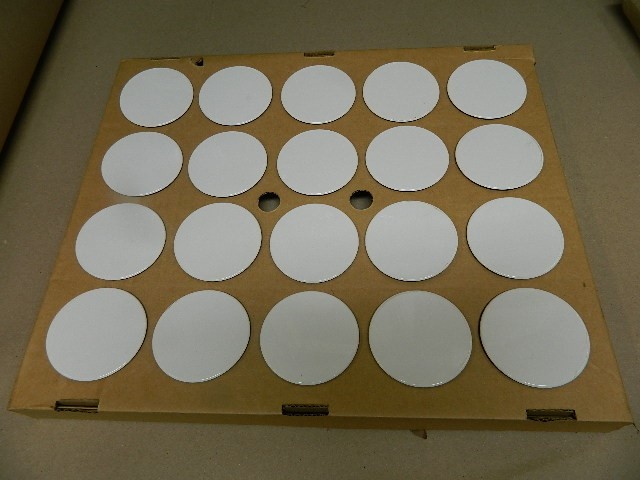 Globe Automatic Sprinkler 1″ Adjustable Cover Plate 135F 57C White 20pcs 332892