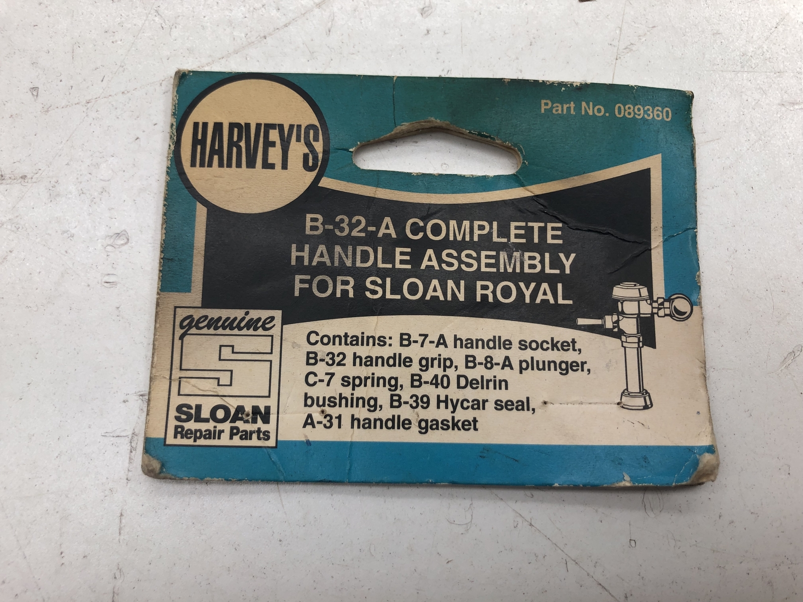 HARVEY’S 089360 B-32-A COMPLETE HANDLE ASSEMBLY