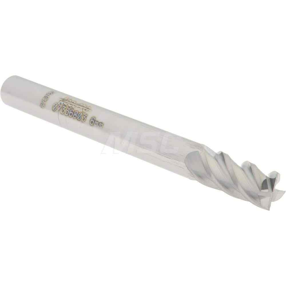 Accupro 12182790 Square End Mill 0.2362″ Dia, 0.4724″ LOC, 4 Flutes, Solid Carb