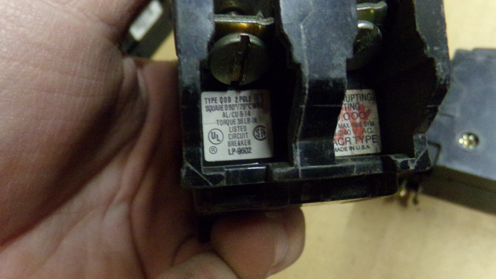 Square D Circuit Breaker 2-Pole 30A RT-2715 LP-9602, Lot of 3 *FREE SHIPPING*