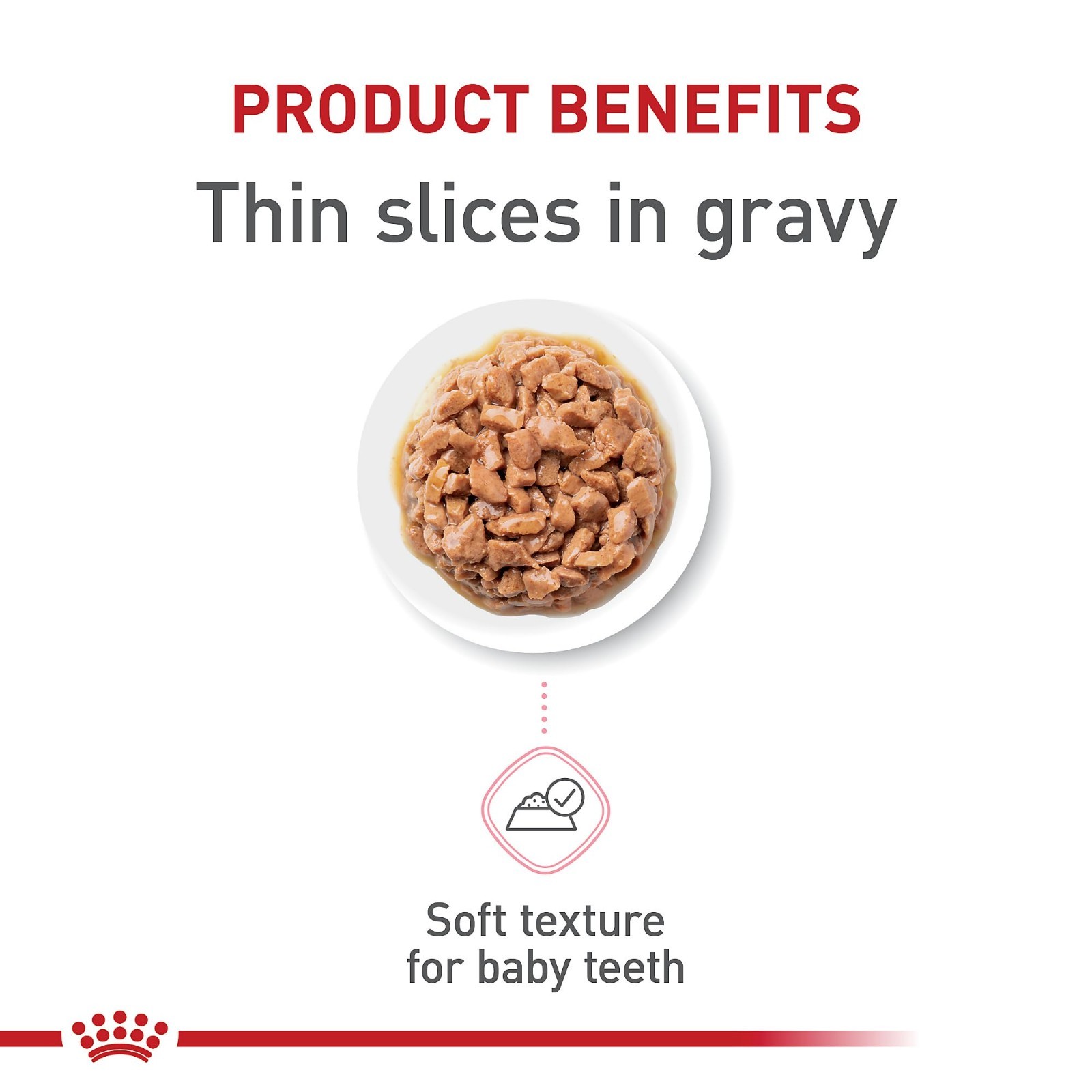 Royal Canin Health Nutrition Kitten Thin Slices in Gravy Wet Cat Food -3oz, 36CT