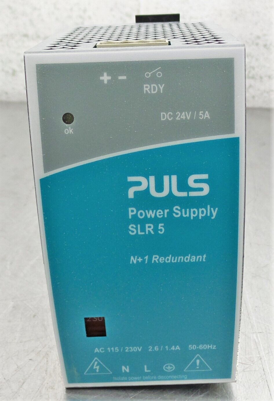 PULS SLR5.100 Power supply with integrated decoupling function 24V, 5A new in Bo