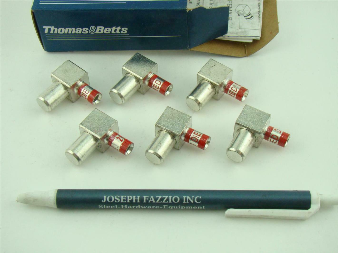 Thomas&Betts Color-Keyed Uninsulated Male disconnect size 2 MD8M-2