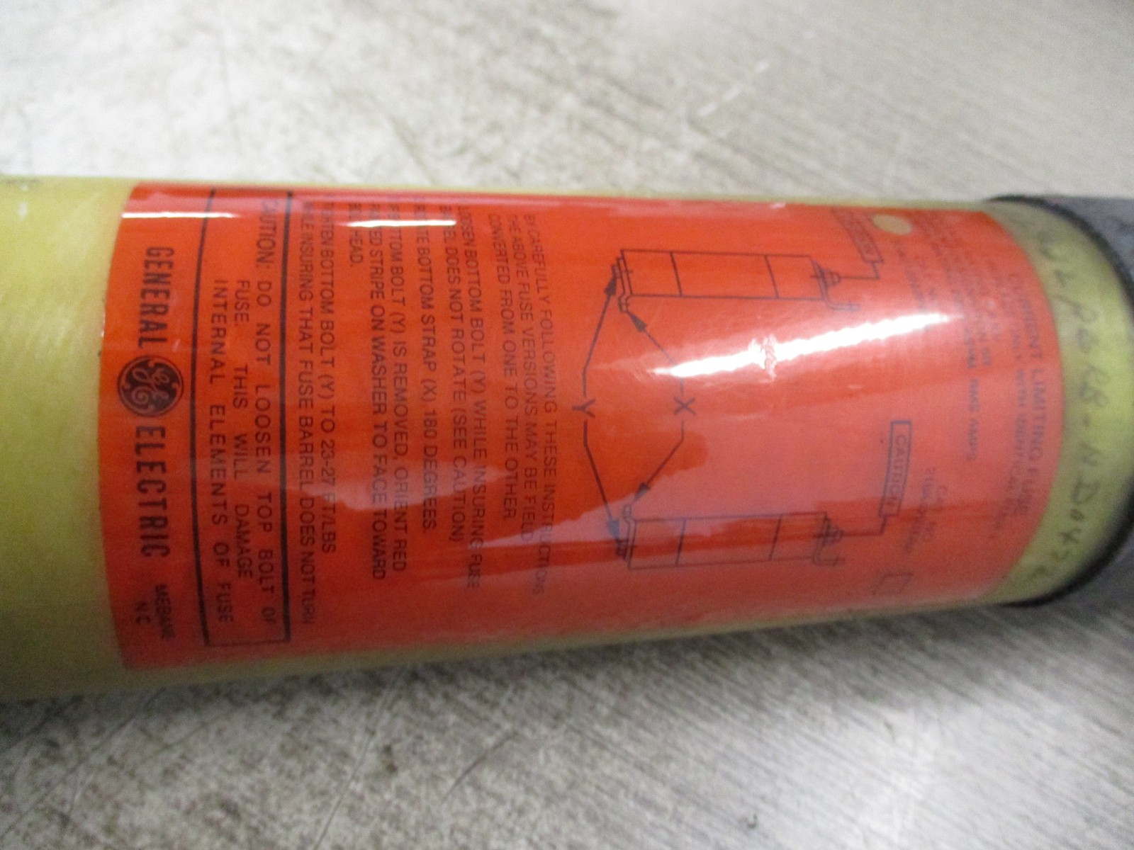 GE Fuse 55A212942P6RB 4.8KV 6R Amps Used